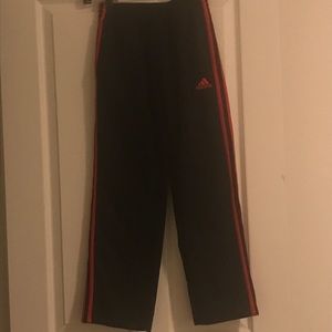 Adidas Boys Fleece Sweatpants Sz M 10-12